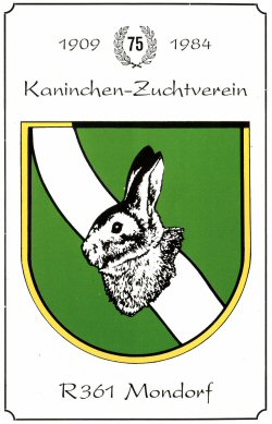 75 Jahre Kaninchenzuchtverein